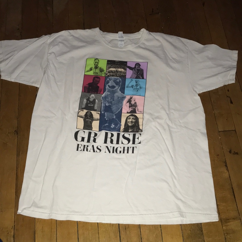 GR Rise Eras Night White‎ Graphic T‑Shirt